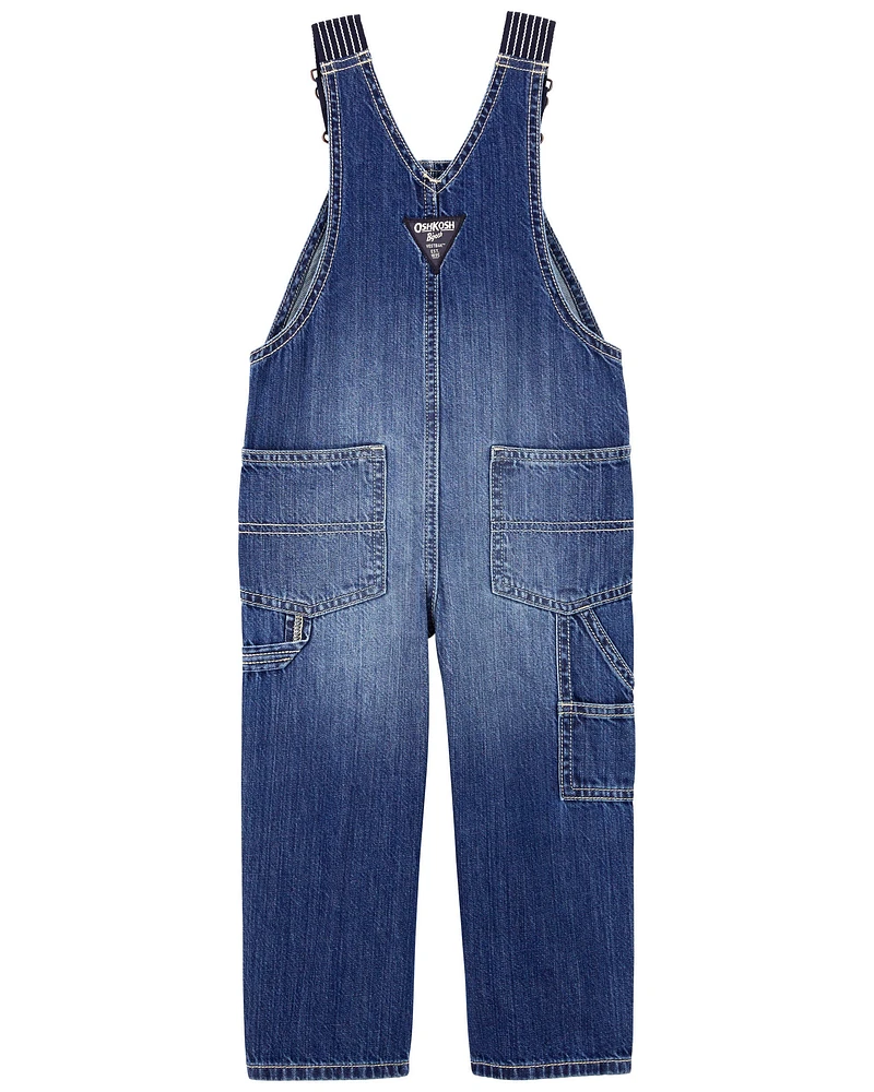 Toddler Classic OshKosh Overalls: Removed Patch Remix