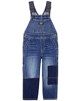 Toddler Classic OshKosh Overalls: Removed Patch Remix