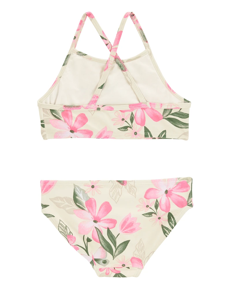 Kid 3-Piece Floral Rashguard Set