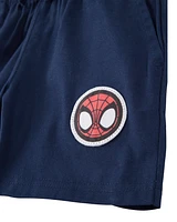 Baby 2-Piece Spider-Man Outfit Set - Heather/Navy