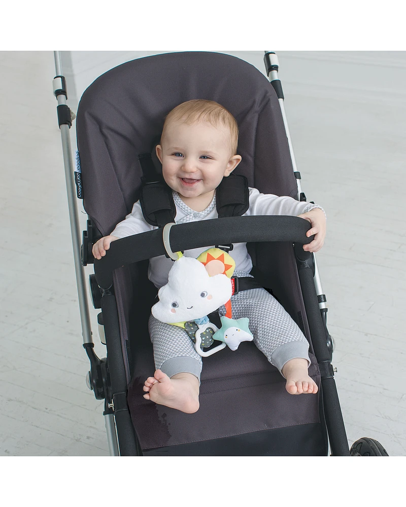 Baby Silver Lining Cloud Jitter Stroller Baby Toy
