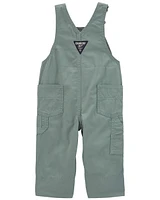 Baby Plaid Lined Lightweight Canvas Overalls