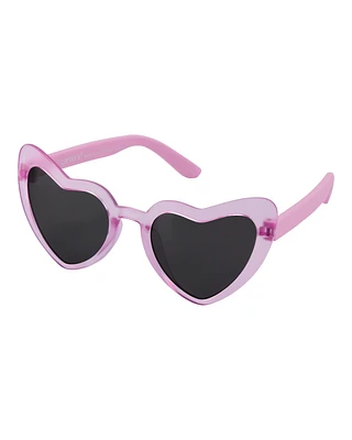 Baby Heart Sunglasses - Pink