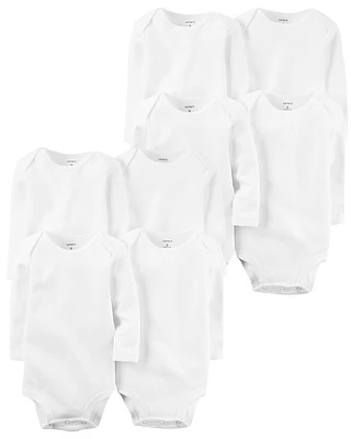 Baby 8-Pack Cotton Bodysuits