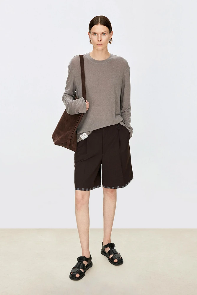 Artisan Japanese Silk-Cashmere T-Shirt