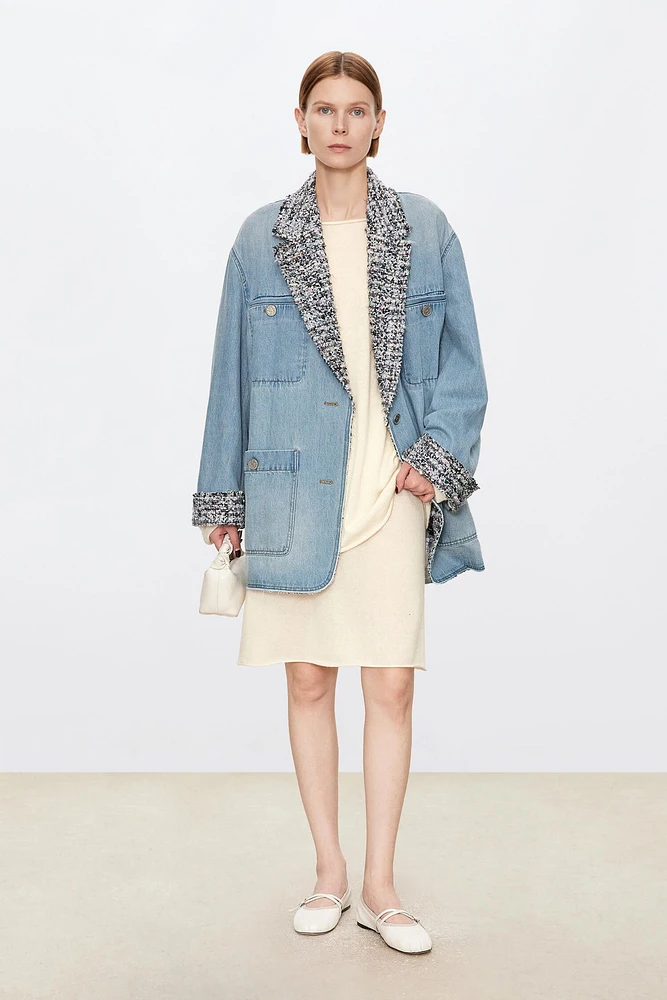 Cashmere Silk Elasticated Skirt