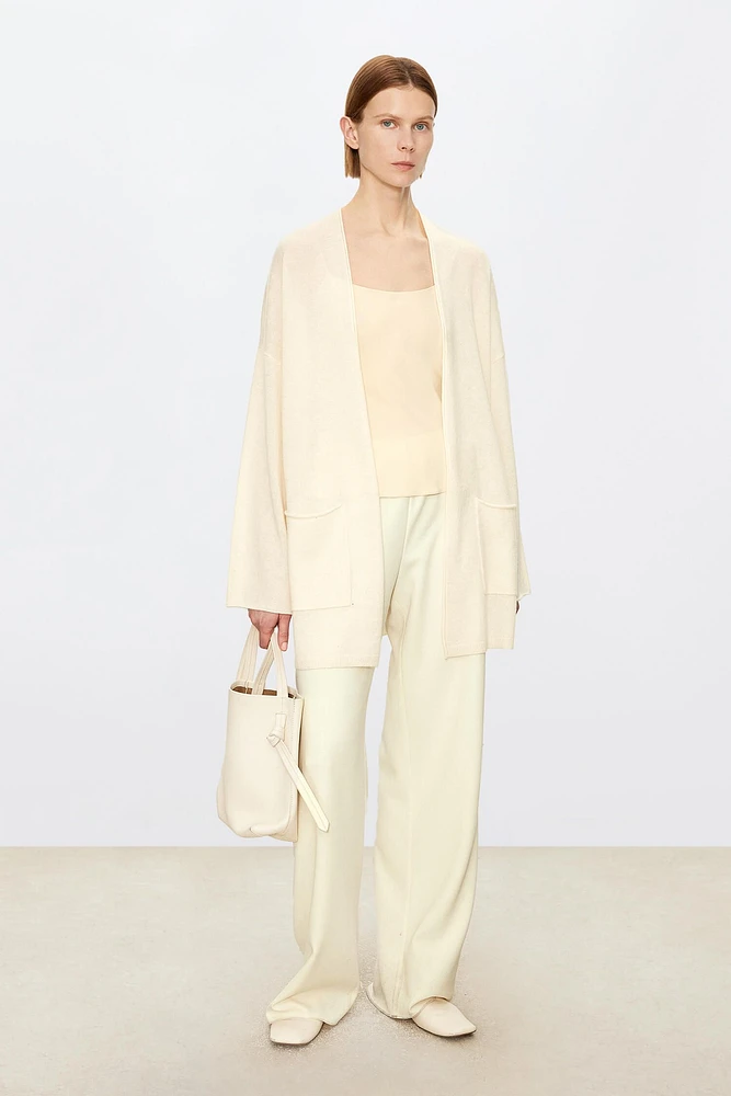 Cashmere Silk Oversized Cardigan