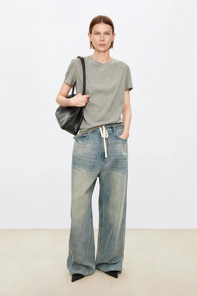 Combed Long-Staple Cotton Short-Sleeve T-Shirt
