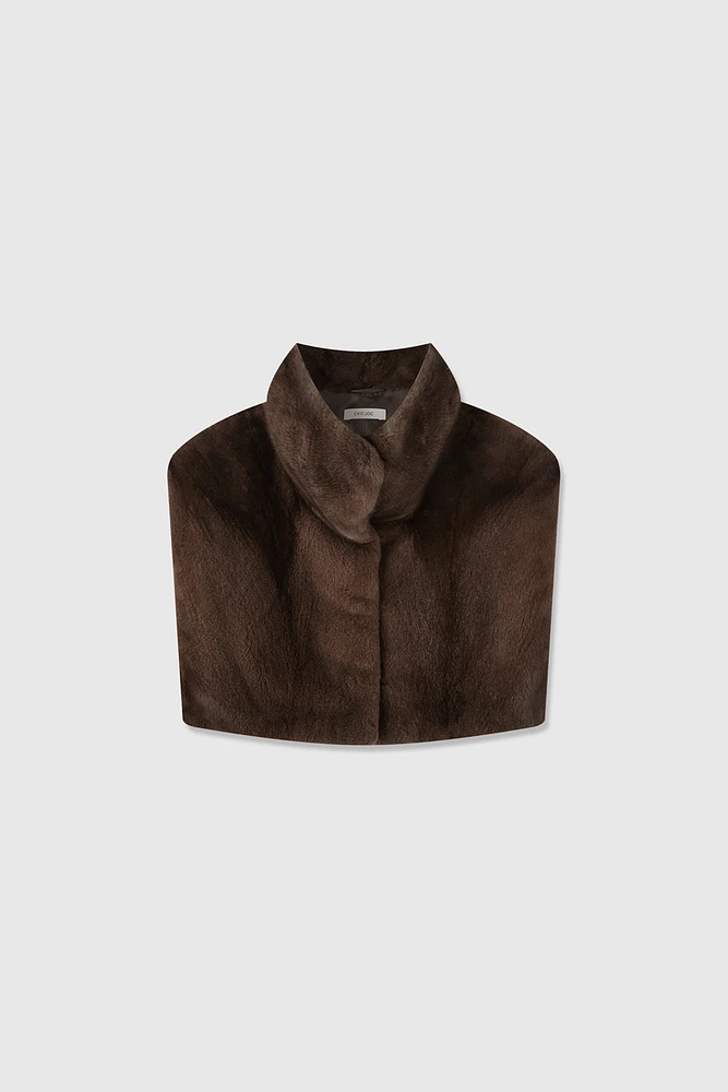 Copenhagen Velvet Mink Fur Shawl