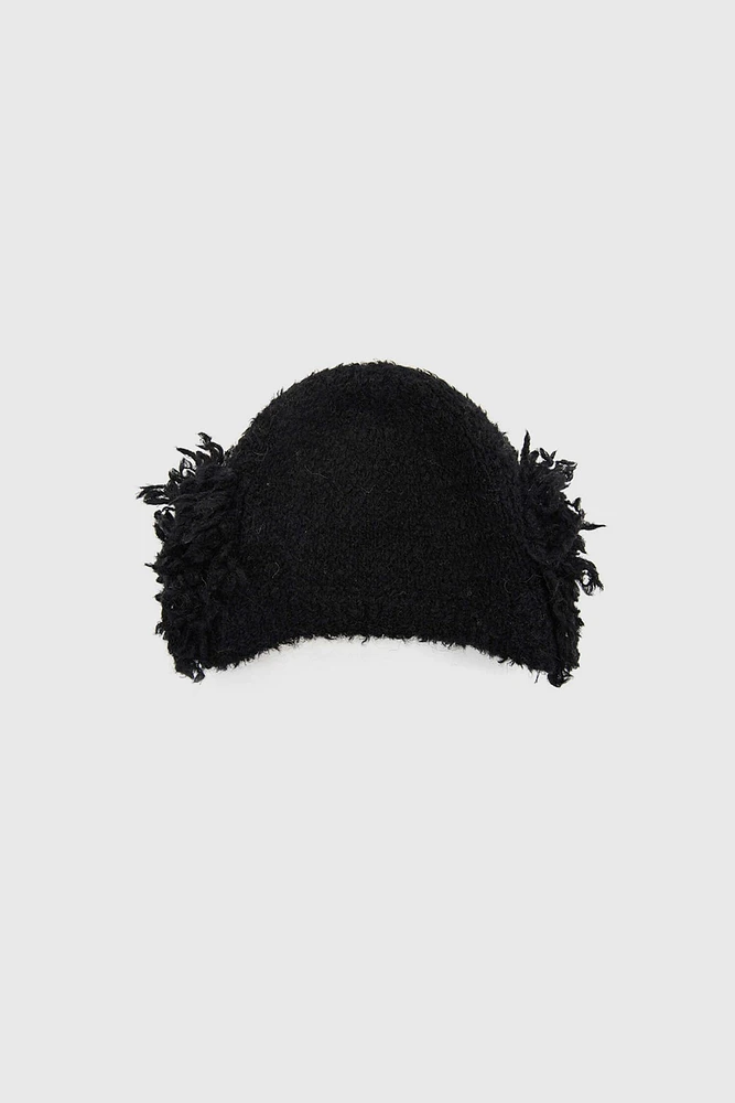 Italian Cariaggi Silk Alpaca Cashmere Earflap Hat