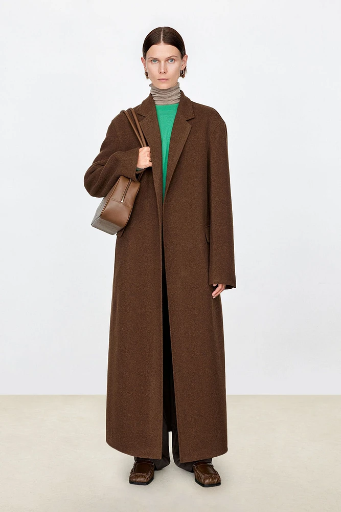 Italian Cashmere Handcrafted Long Coat