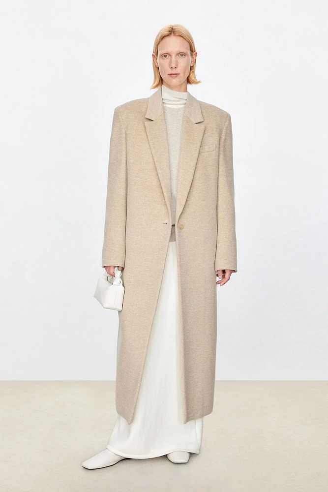 Italian High-Density Woolen Overcoat Suit