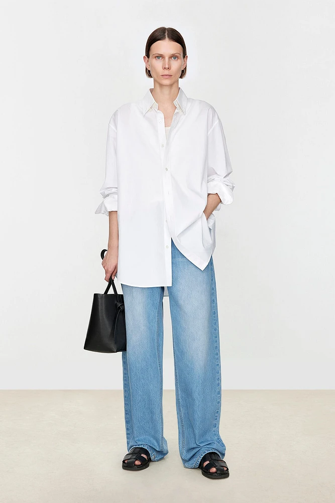 Italian Imported 100% Cotton Straight Leg Jeans