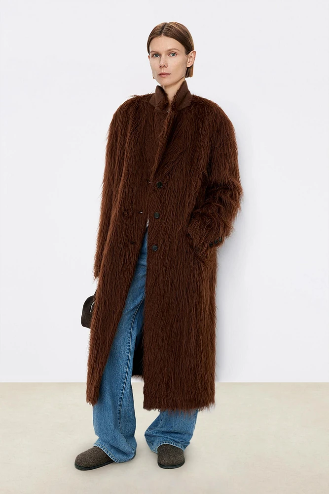 Italian SURI Alpaca Wool Long Coat