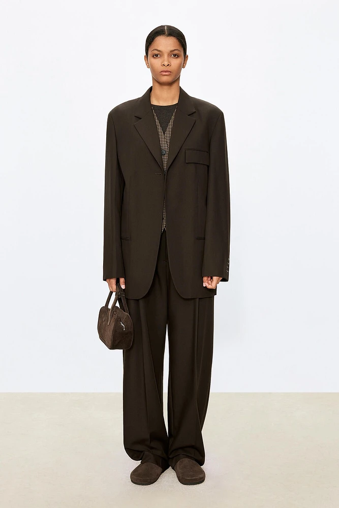 Italian Wool Classic Blazer