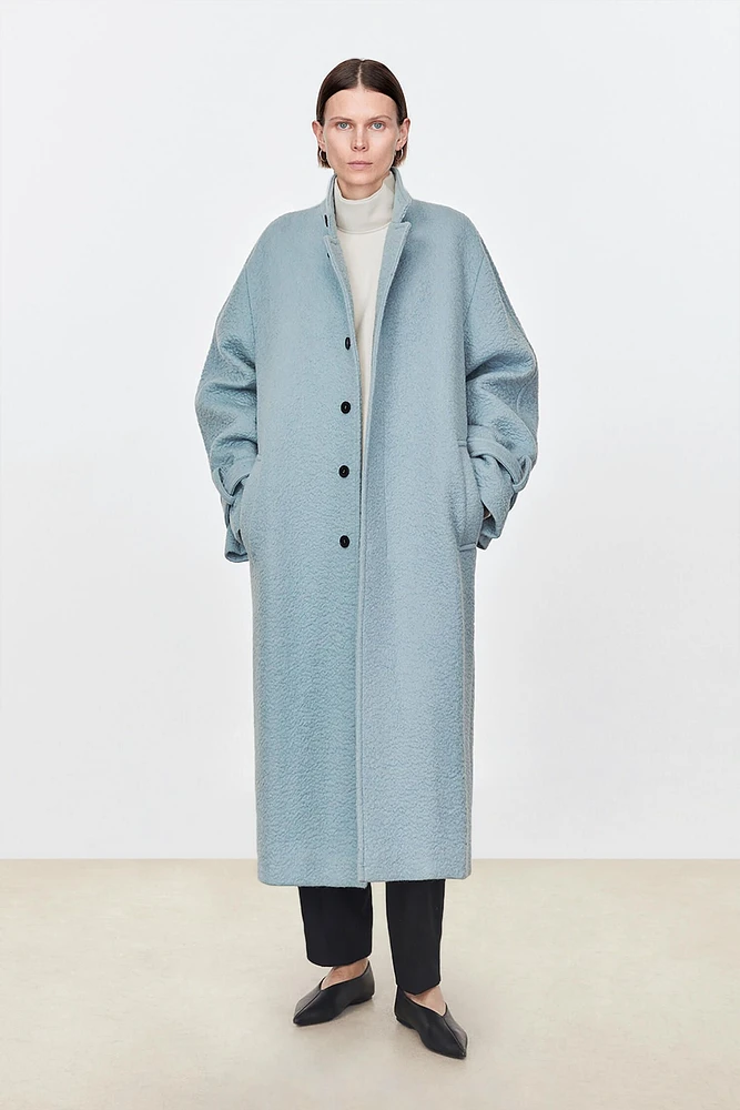 Italian Wool Minimalist Coat