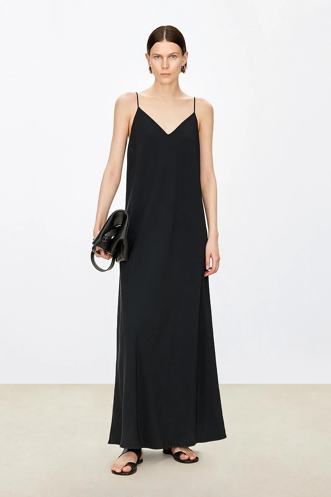 Japanese Triacetate Sweetheart Slip Dress