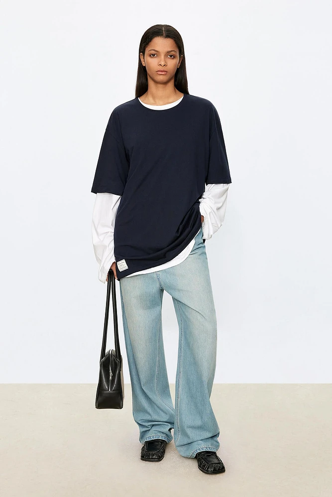 Japanese Fine Cotton Knit T-shirt