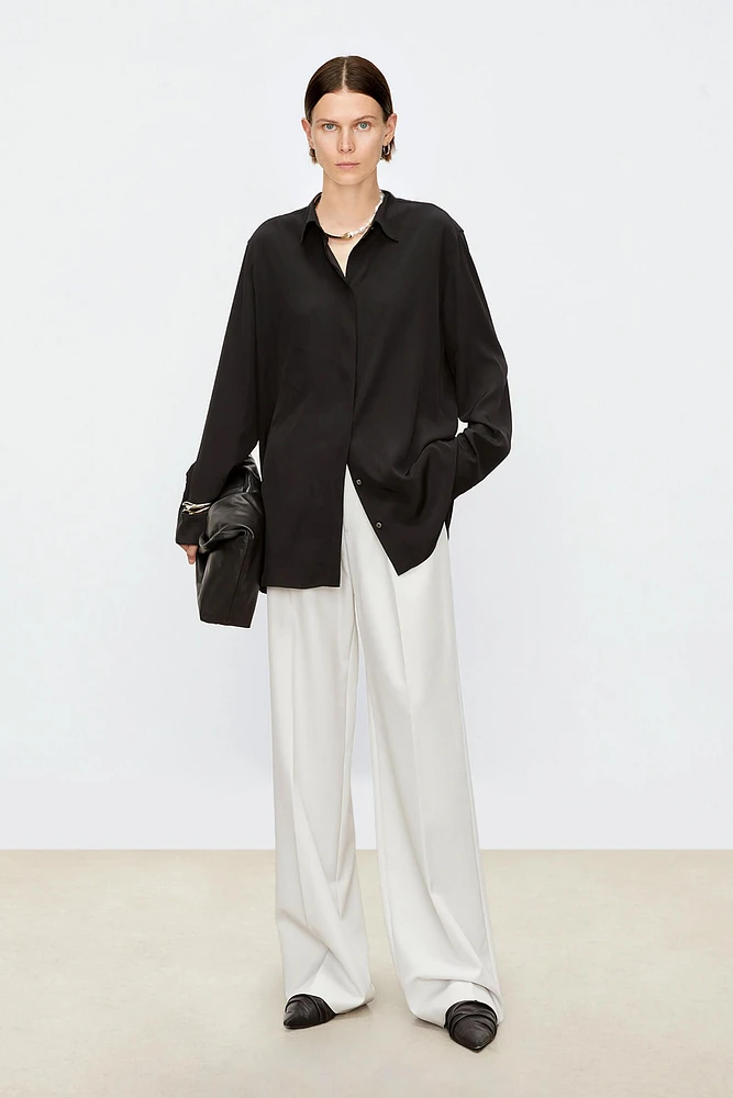 Premium 6A Crepe Silk Cleanfit Shirt