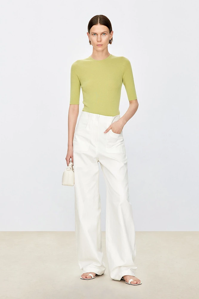 Seamless Wool Base Layer Top