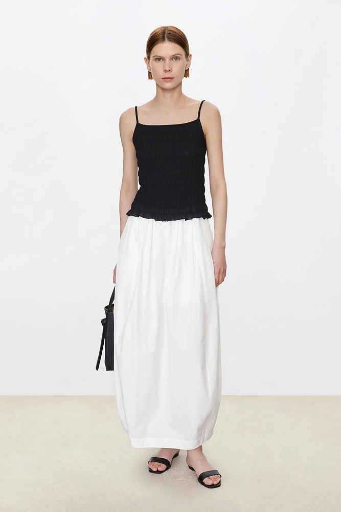 Superfine Cotton-Linen Blend Tank Top