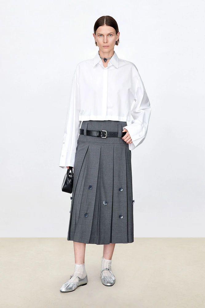 SUPIMA Cotton Crop Shirt