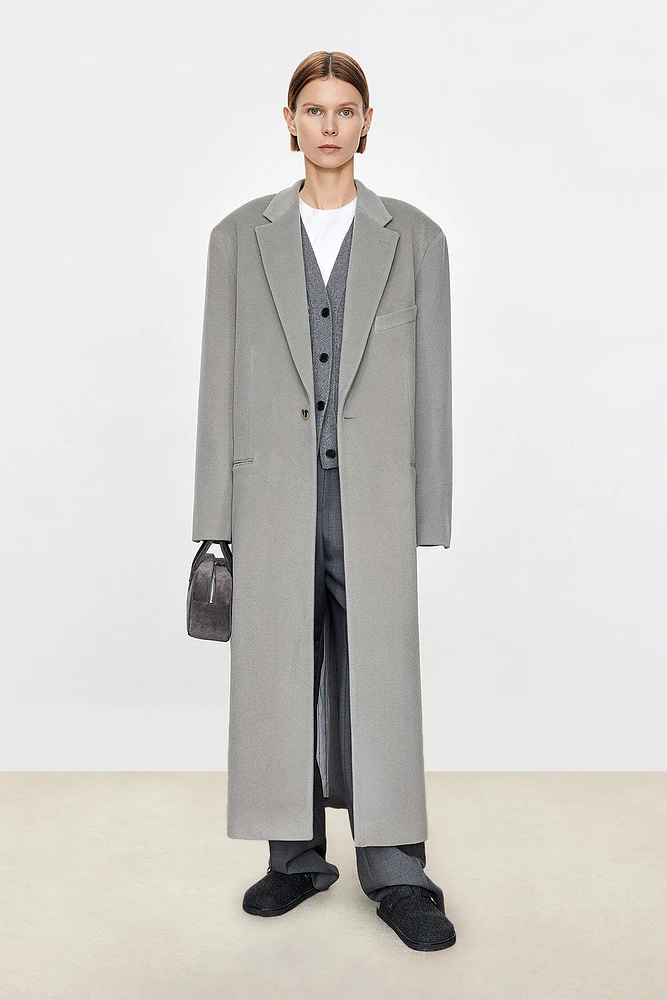 Ultra-Fine Cashmere Woolen Suit Coat
