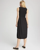 Zenergy® UPF Smocked Midi Dress