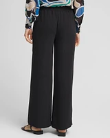 Pull-on Wide Leg Pants