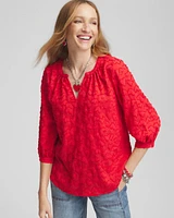 Embellished Valentine's Day Blouse