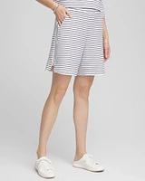 Zenergy® French Terry Striped Shorts