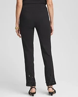 Brigitte Sequined Slim Ankle Pants