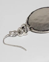 Tayla Drop Silver Earrings