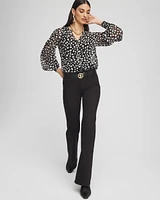 Petite Girlfriend Flare Jeans