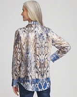 Ombre Snake Print Tunic