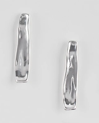 No Droop® Silver Tone Earrings