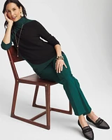 ECOVERO™ Colorblock Turtleneck Sweater