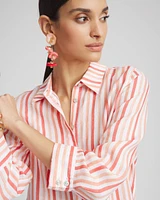 No Iron™ Striped Linen Shirt