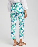 Brigitte™ Tropical Pull-On Cropped Pants