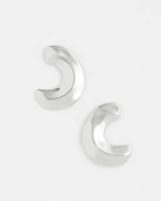 Silver Hoop Earrings