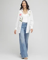 Cotton Voile Collared Tunic