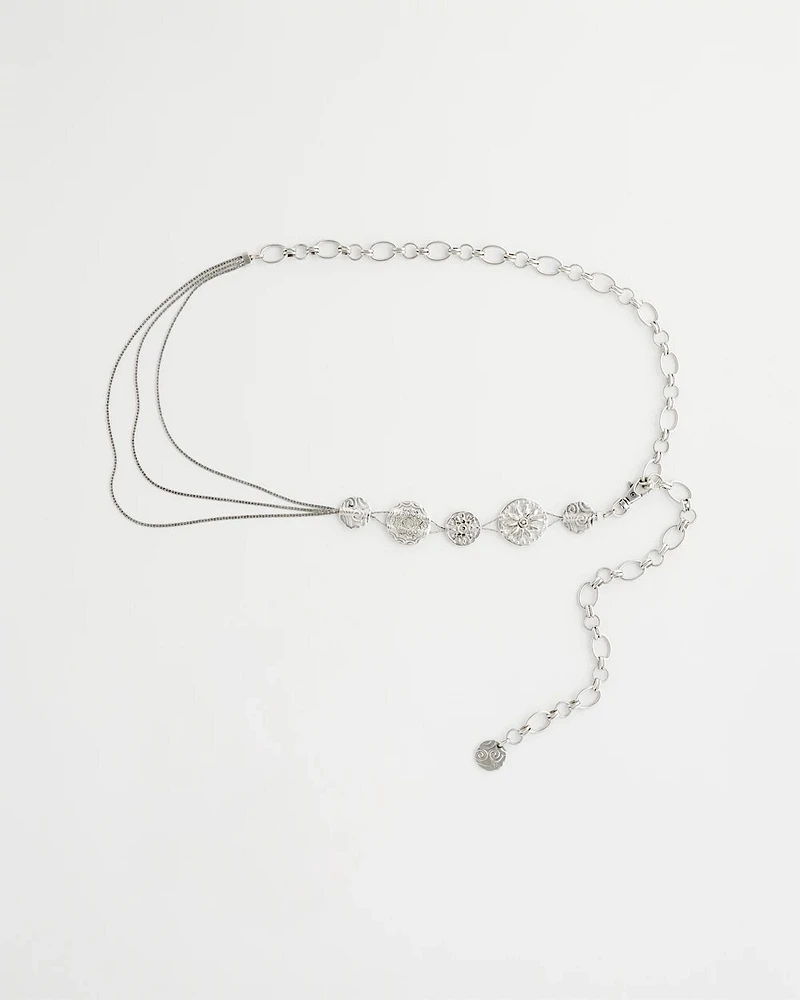 Chico's Charm Chain Belt
