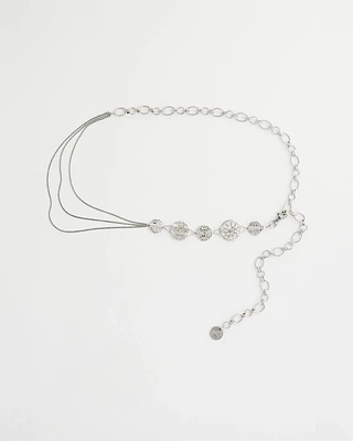 Chico's Charm Chain Belt