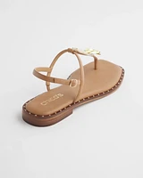 Parrot T-Strap Sandals