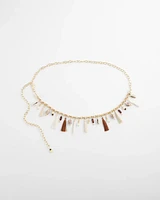 Novelty Beaded Chain Belt