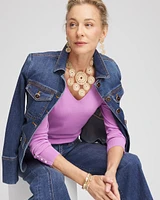 Long Sleeve V-Neck Pullover Sweater