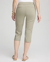 Brigitte™ Rivet Pull-On Capri Pants