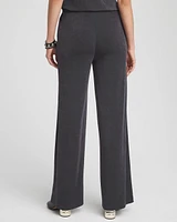 Petite Travelers Wide Leg Pocket Pants