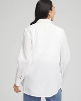 Cotton Voile Collared Tunic