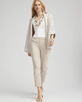 So Slimming® Sequin Girlfriend Cropped Jeans